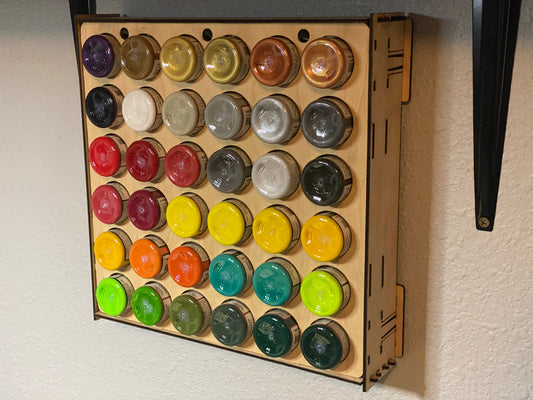 Angelus Leather Paint Rack