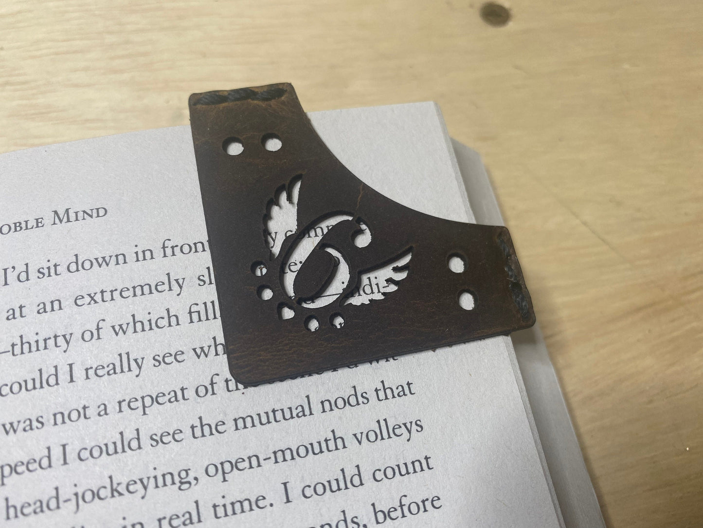 Leather Bookmark