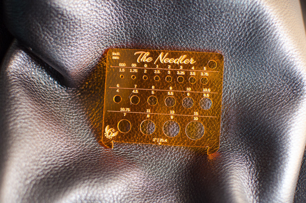 The "Needler" - Knitting Needle Gauge