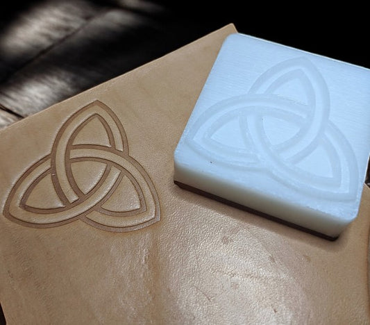 Triquetra Leather Stamp