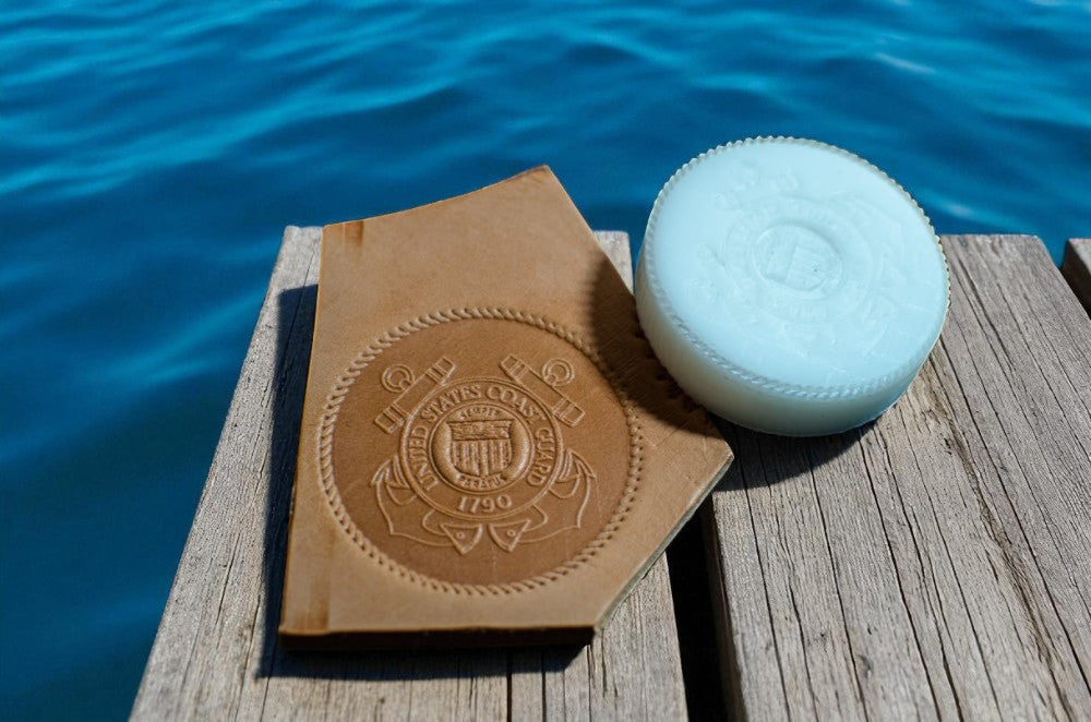US Coast Guard Leather Stamp