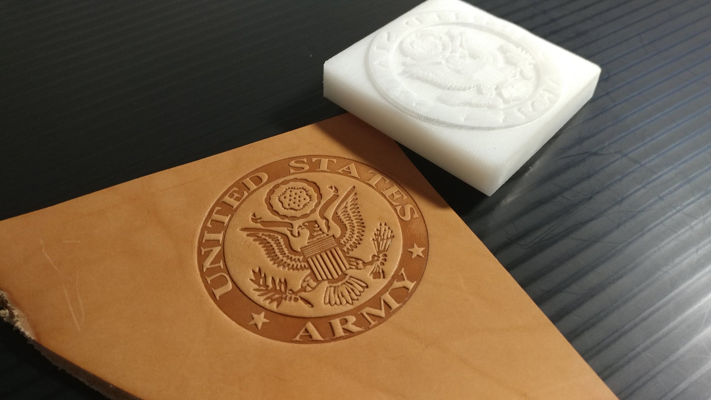 US Army Leather Stamp