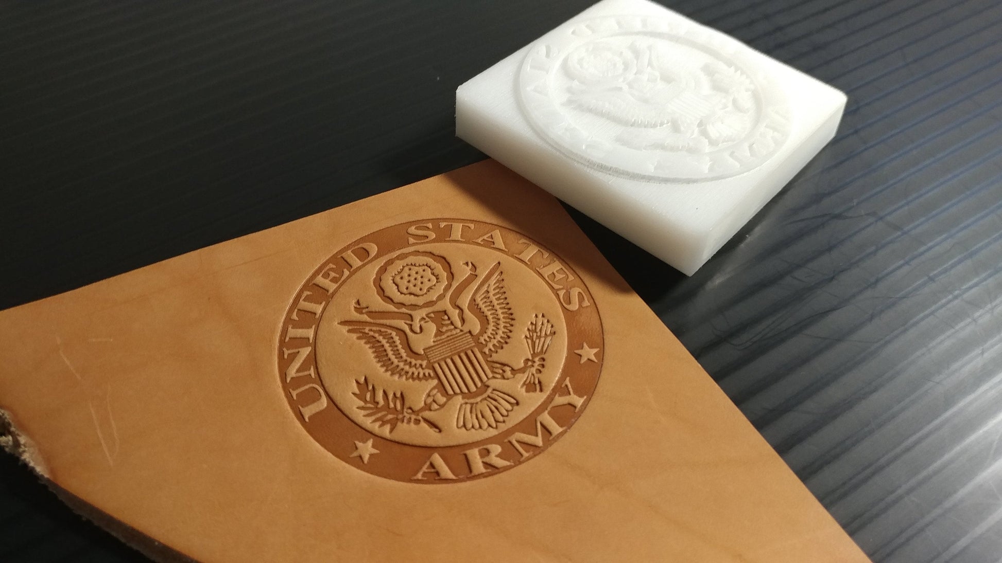 US Army Leather Stamp