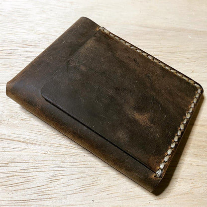Nomad Leather Tri-fold Minimalist Wallet