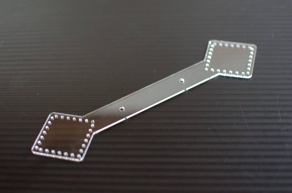 Diamond Acrylic Keychain Template