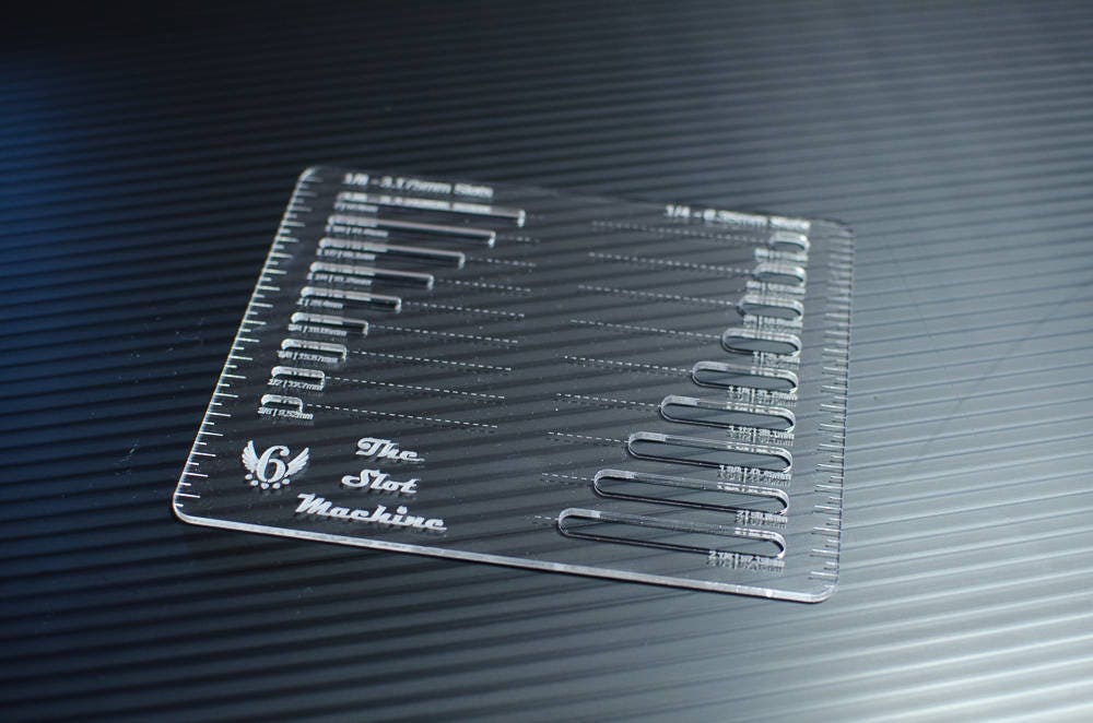 slot creation tool leather